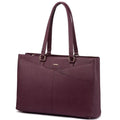 Leather Tote Bag with Roomy Detail