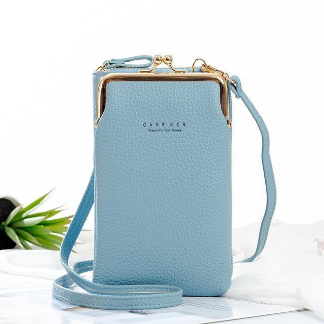 Mini Phone Bag in PU Leather