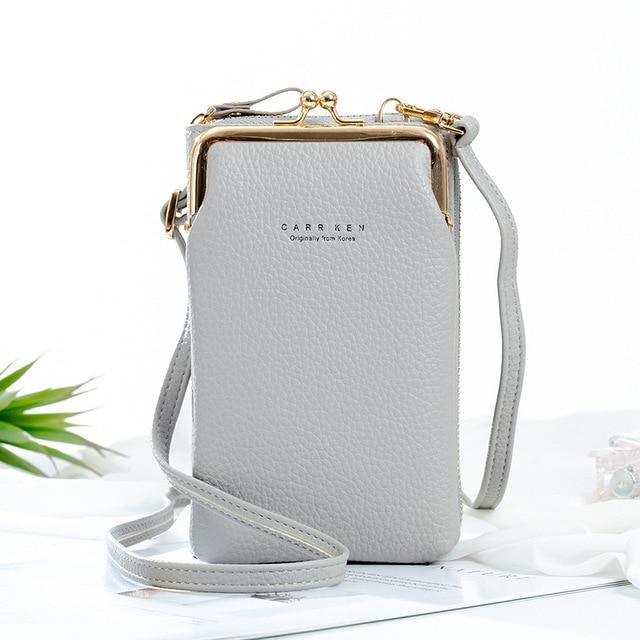Mini Phone Bag in PU Leather