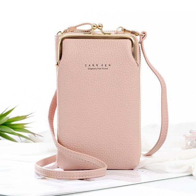 Mini Phone Bag in PU Leather