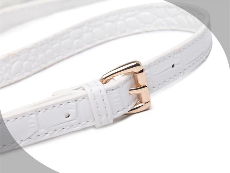 Round Leather Phone Bag