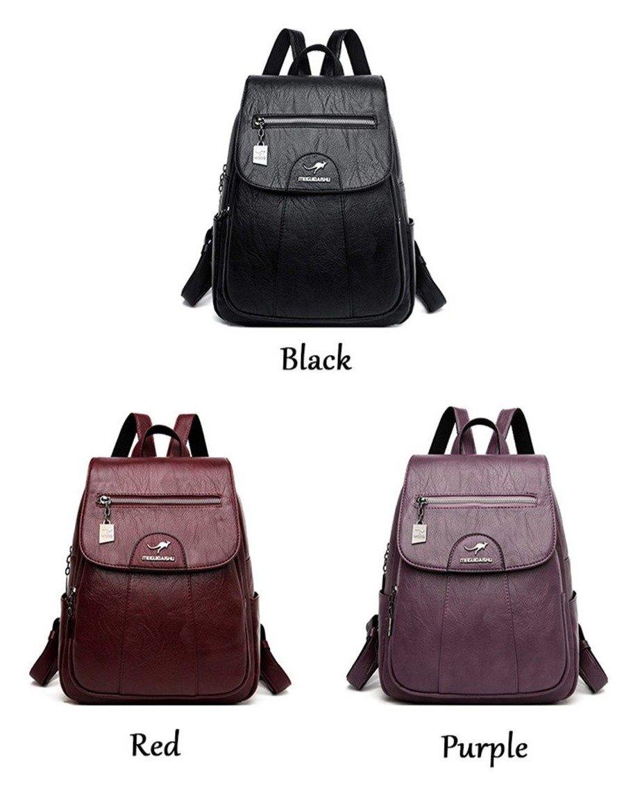 Roomy Backpack in Genuine Leather