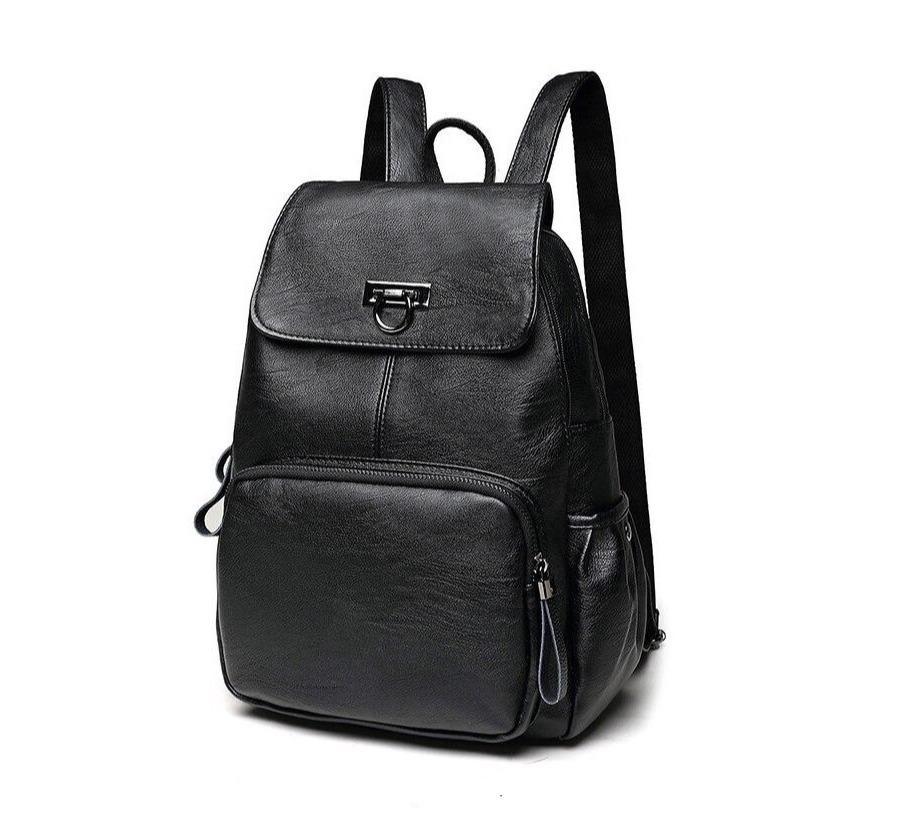 Commuter Genuine Leather Backpack
