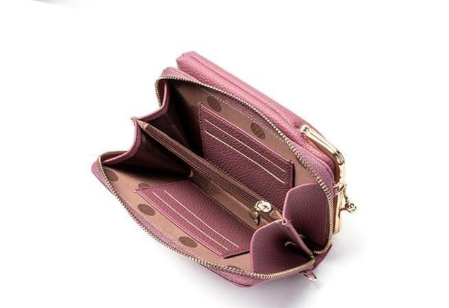 Mini Phone Bag in PU Leather