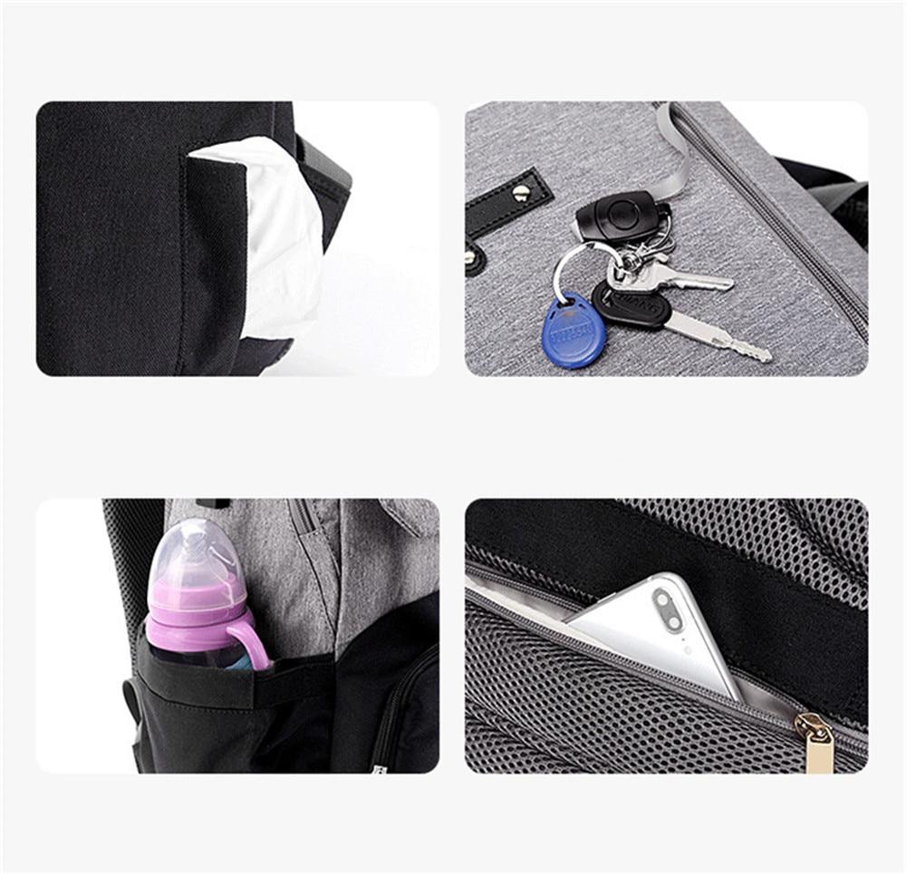 Round Backpack in Oxford Cloth