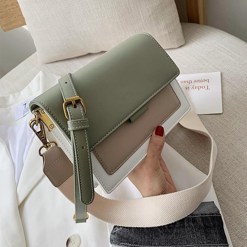 Monogram Leather Crossbody Bag