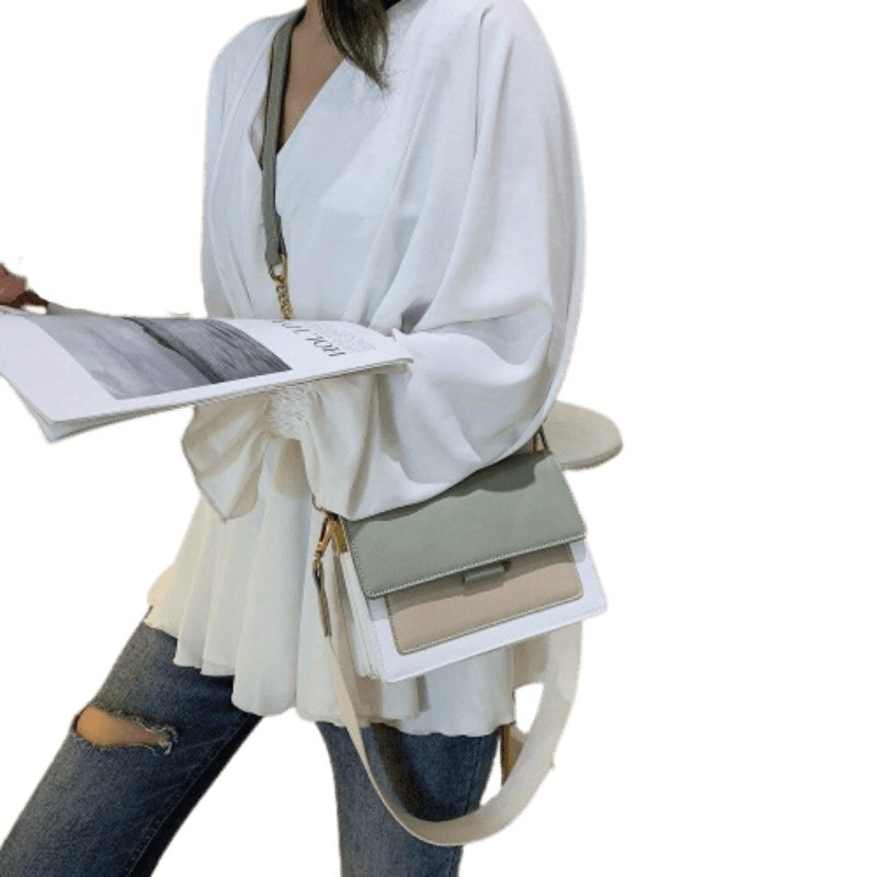 Monogram Leather Crossbody Bag