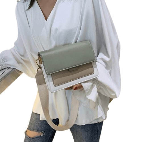 Monogram Leather Crossbody Bag