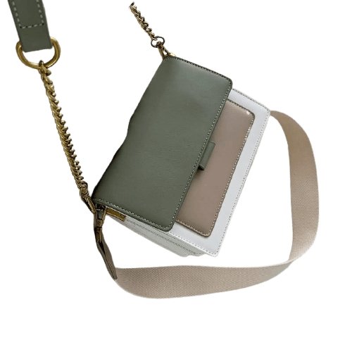 Monogram Leather Crossbody Bag