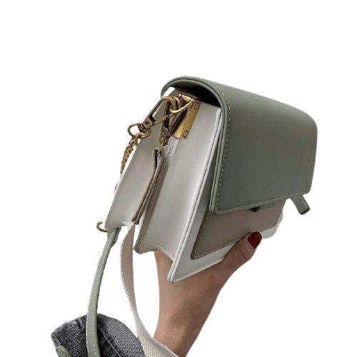 Monogram Leather Crossbody Bag