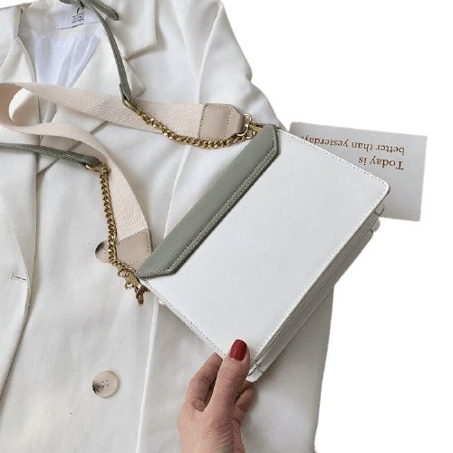 Monogram Leather Crossbody Bag