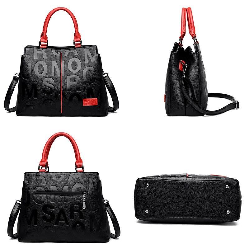 Modern Tote Bag in Leather