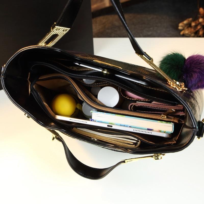 Genuine Leather Phone Bag with Weekend Detail