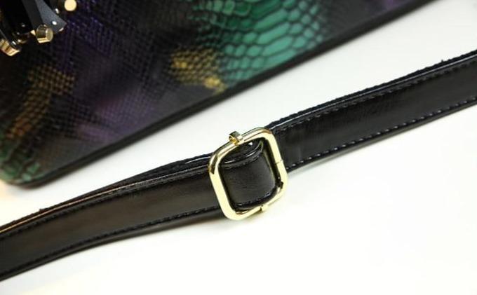 Genuine Leather Phone Bag with Weekend Detail