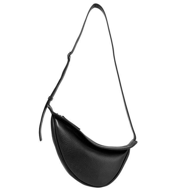 Half-Moon Chest Bag in Leather