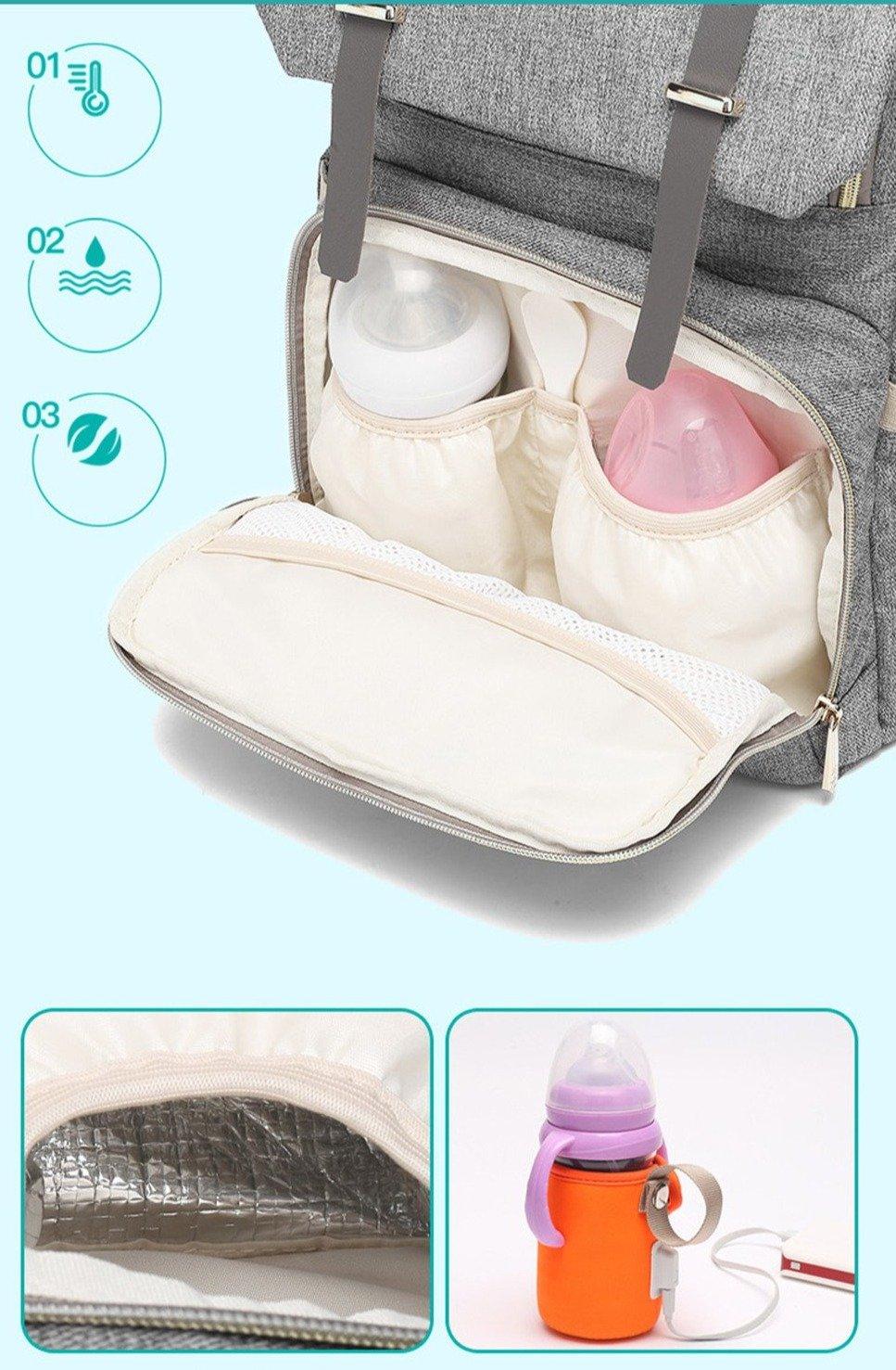 Round Backpack in Oxford Cloth