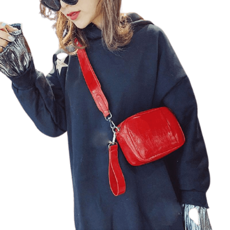 Structured Belt Bag in PU Leather