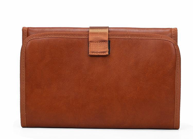 PU Leather Backpack with Structured Detail