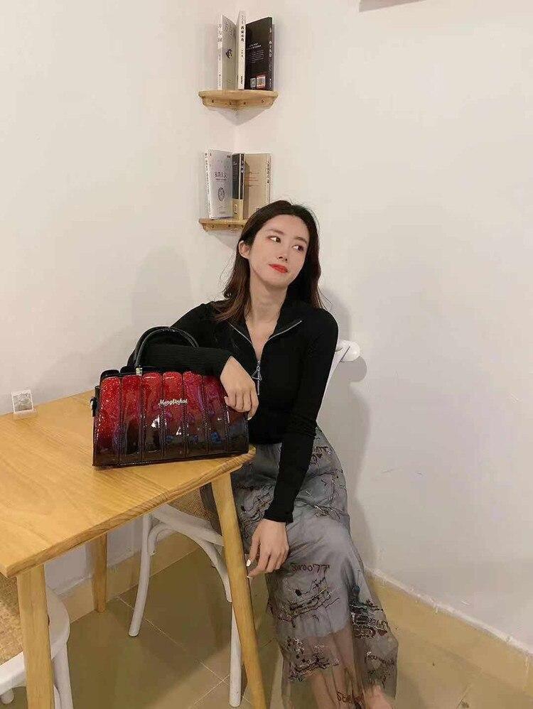 Weekend Shoulder Bag in Genuine Leather