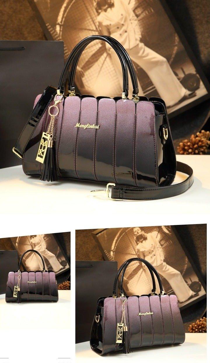 Weekend Shoulder Bag in Genuine Leather