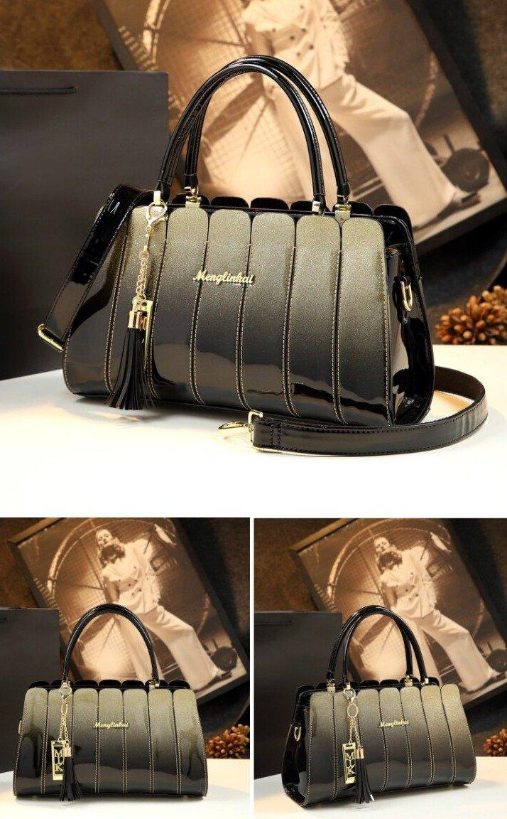 Weekend Shoulder Bag in Genuine Leather