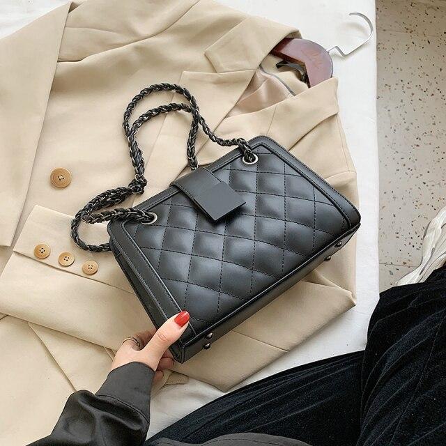 Contemporary PU Leather Phone Bag