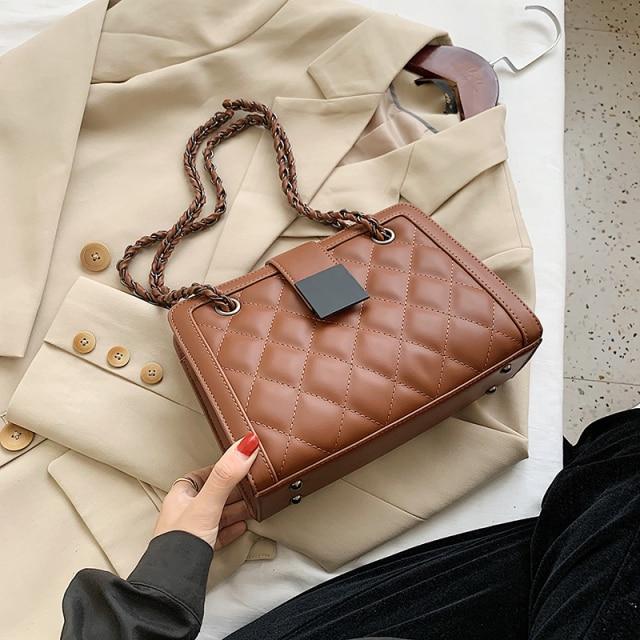 Contemporary PU Leather Phone Bag