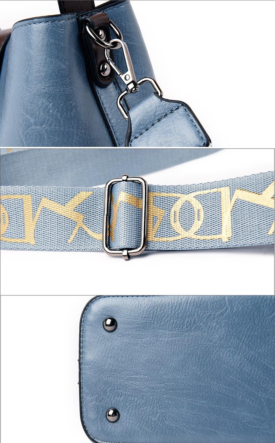 Structured Shoulder Bag in Leather