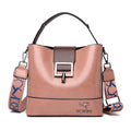 Structured Shoulder Bag in Leather