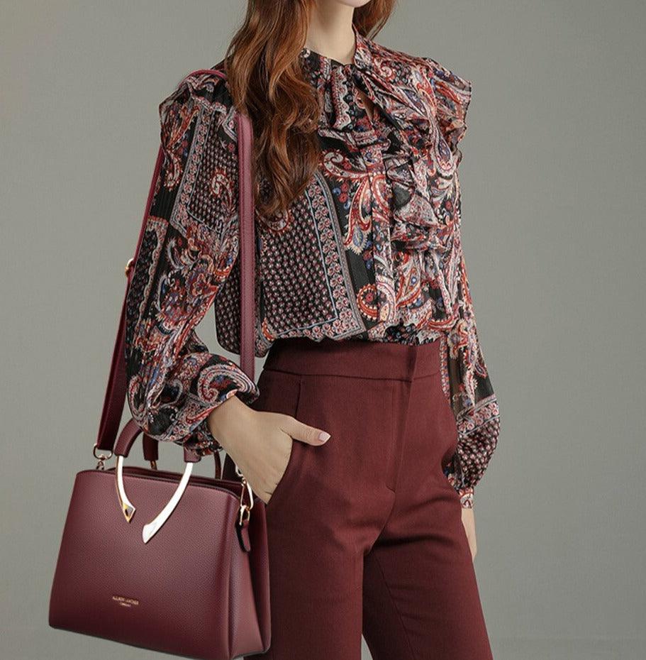 Classic Leather Phone Bag