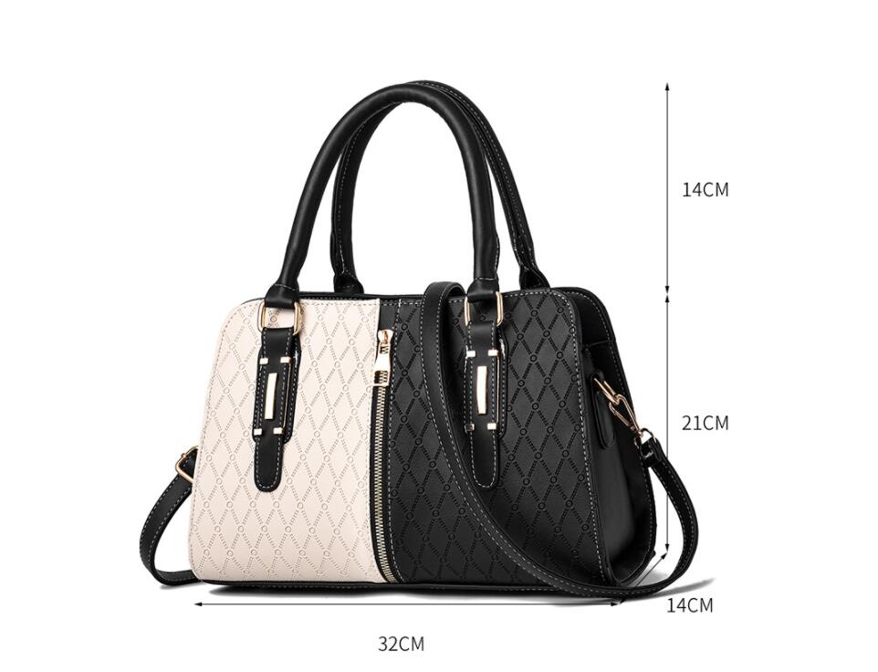 Statement Leather Shoulder Bag