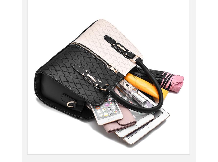 Statement Leather Shoulder Bag