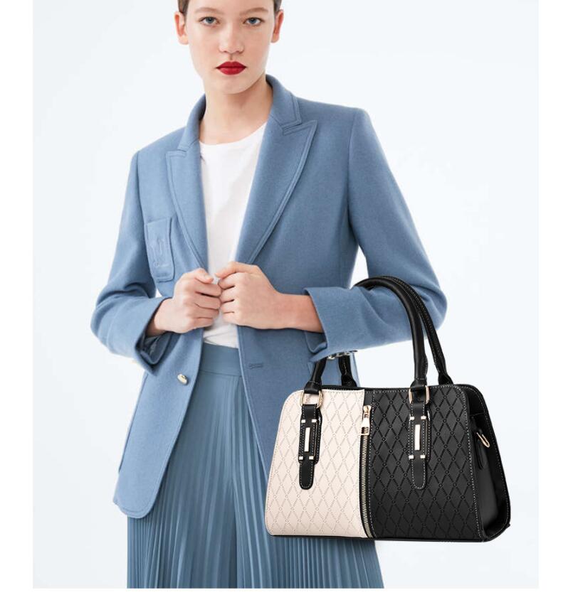 Statement Leather Shoulder Bag
