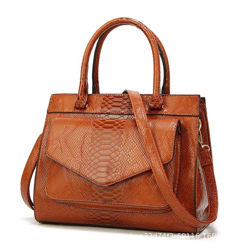 Leather Phone Bag with Streamlined Detail