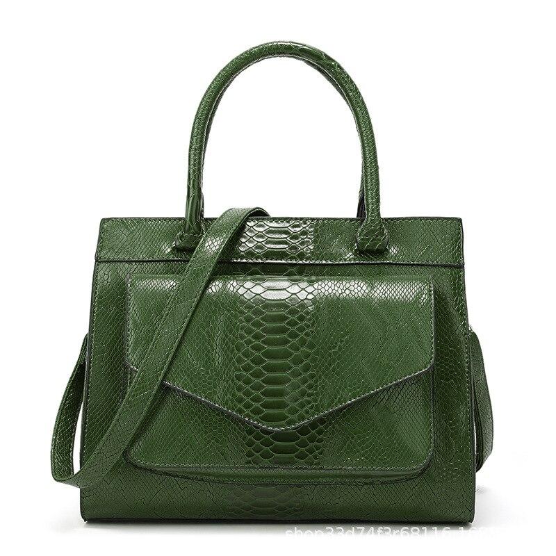 Leather Phone Bag with Streamlined Detail