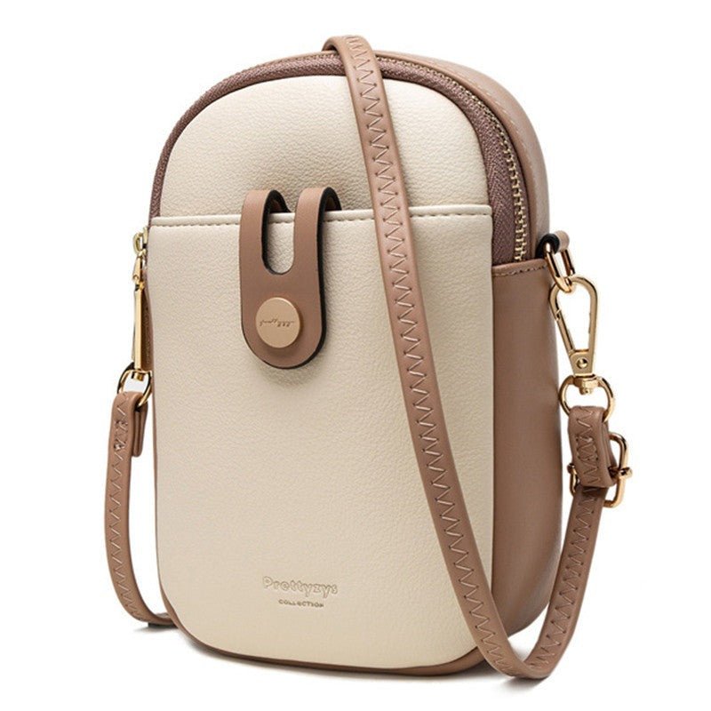 Mini PU Leather Crossbody Bag