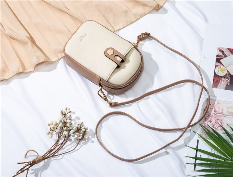 Mini PU Leather Crossbody Bag
