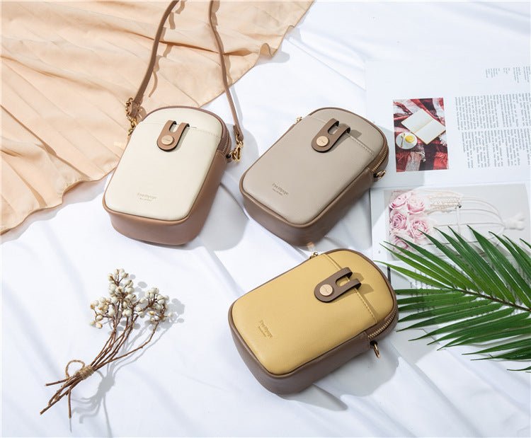 Mini PU Leather Crossbody Bag