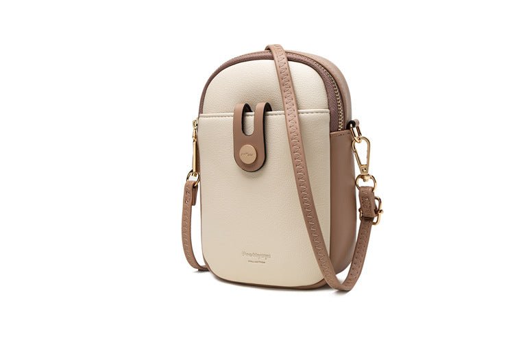 Mini PU Leather Crossbody Bag