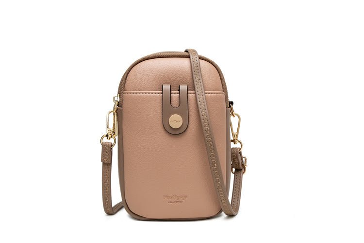 Mini PU Leather Crossbody Bag