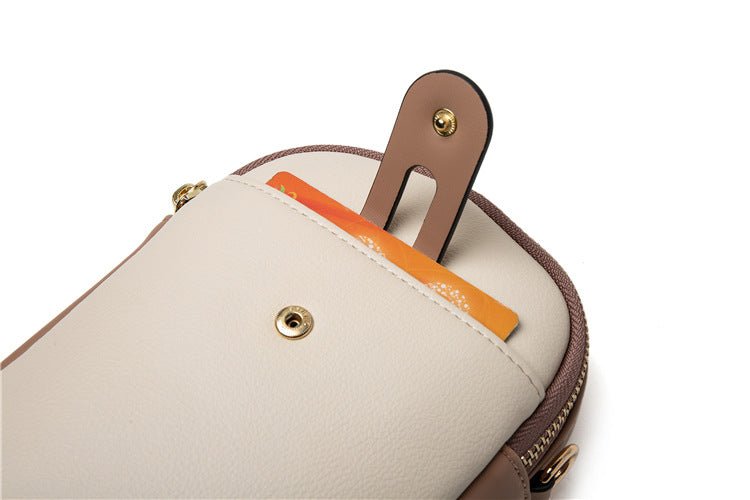 Mini PU Leather Crossbody Bag