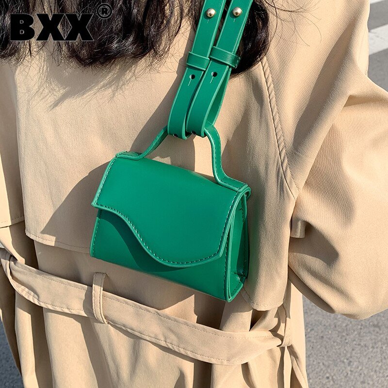 Mini Crossbody Bag in PU Leather