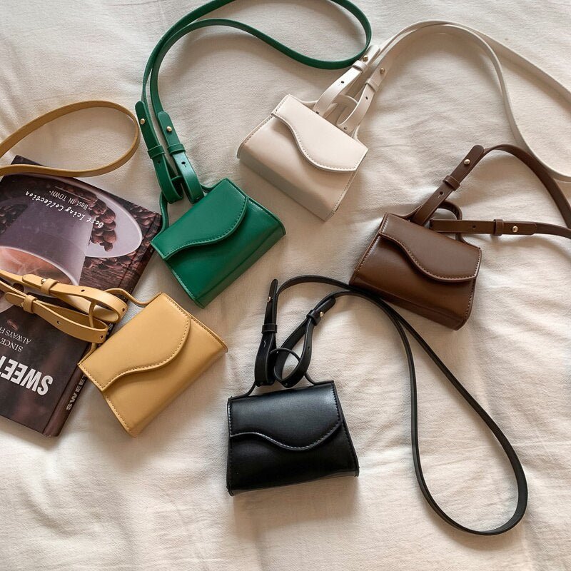 Mini Crossbody Bag in PU Leather