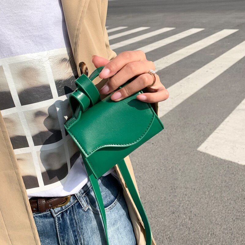 Mini Crossbody Bag in PU Leather