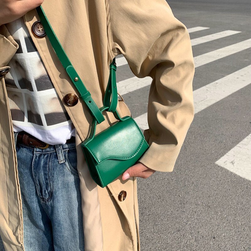 Mini Crossbody Bag in PU Leather