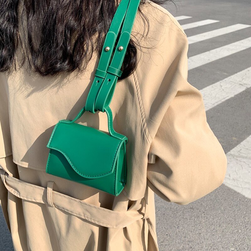 Mini Crossbody Bag in PU Leather