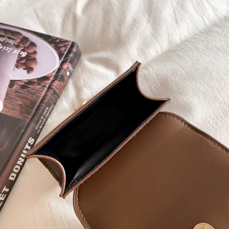 Mini Crossbody Bag in PU Leather
