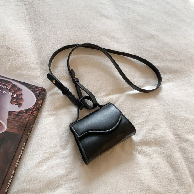 Mini Crossbody Bag in PU Leather