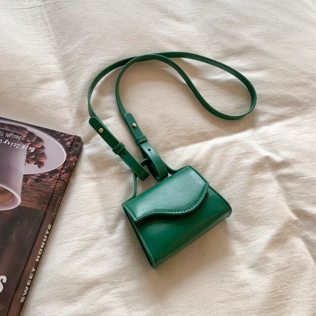 Mini Crossbody Bag in PU Leather