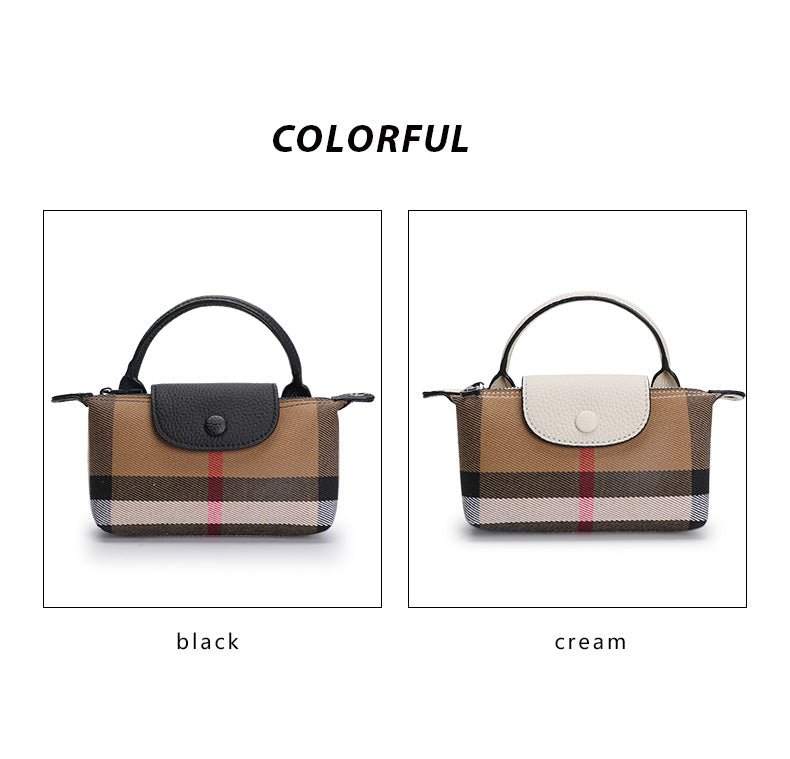 Statement Genuine Leather Crossbody Bag